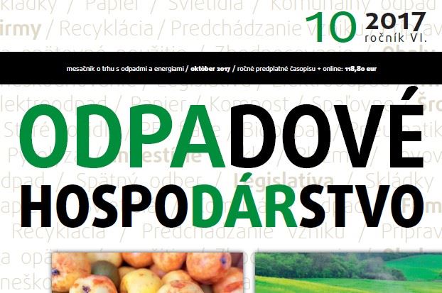 Čo by vám nemalo ujsť. ODPADOVÉ HOSPODÁRSTVO, 2017/10